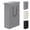Gray, variant on BGTREND Tall & Slim Laundry Hamper with Lid and handles Narrow Laundry Basket Collapsible Dirty Clothes Hamper Portable Laundry Storage Bin Oxford (45L,Gray)