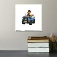thumbnail image 3 of Gallery Pops Nickelodeon PAW Patrol - Chase's Patrol Cruiser Wall Art, Unframed Version, 12" x 12", 3 of 5