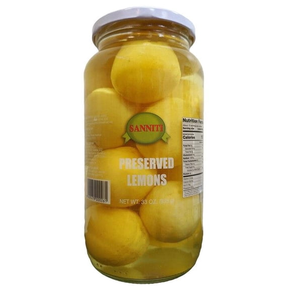 Sanniti Preserved Lemons, 33 oz