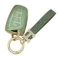thumbnail image 1 of BUYISI For Tpu Car Key Case Cover Holder Fob For Hyundai For Santa For Santafe 2018 For G80 Green Tea Four Keys, 1 of 3