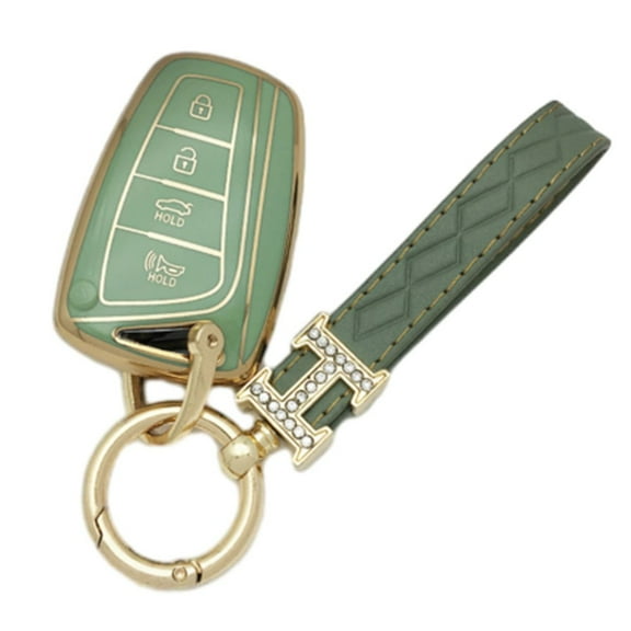 For Tpu Car Key Case Cover Holder For Hyundai For Santa For Santafe 2018 For G80
