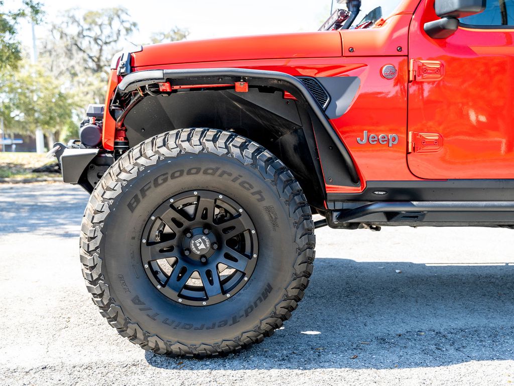 Rugged Ridge by RealTruck Metal Max Fender Flares Front, Daytime Running Lights, Steel, Textured Black|11641.13|2018-2024 Jeep Wrangler JL 2/4-Door; 2020-2024 Jeep Gladiator JT