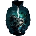 thumbnail image 2 of Nueva sudadera con estampado 3D de jabalí de la serie Animal para hombre, sudadera informal de moda Y2K para mujer, sudaderas de calle grandes, 2 of 5