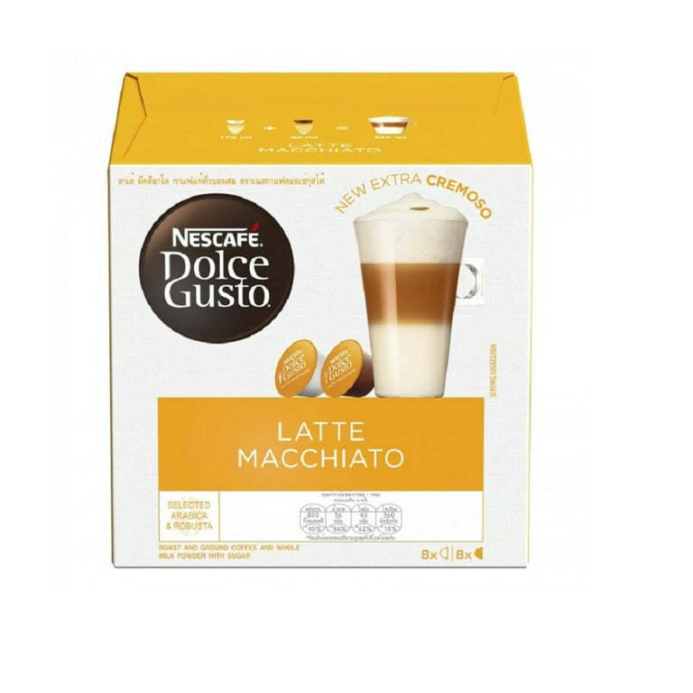 My Coffee Capsules  Rene - Latte Macchiato Caramel x 16 Pods