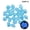 Blue, variant on Glow in The Dark Pebbles for Garden Decor, QQZ Solar Powered Luminous Stones Rocks, 100pcs Colorful Glowing Garden Stones for Walkway Flower Bed DIY Outdoor Indoor Decoration, Hot Pink