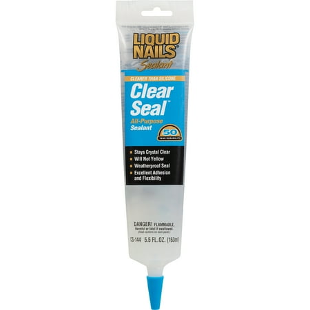 Liquid Nails Clear Seal CS-144 5.5 oz. All-Purpose Sealant