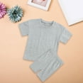 thumbnail image 2 of LNMQLPDBS Toddler Boy Set Unisex Baby Letters Print Quick Dry Short Sleeve Tshirt + Shorts 2pcs Outfits with Mesh Sport Clothes 3 Year Old Boy Gifts Boys' Activewear for Outdoor Play and Train, 2 of 9