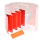 thumbnail image 4 of de camping Parabrisas de exterior plegable Parabrisas portátil rojo shamjiam Parabrisas de estufa plegable, 4 of 9
