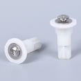 thumbnail image 2 of 2X Boulon de Fixation de Couvercle de Toilette en Acier Inoxydable Nylon Vis d'Expansion Écrou Accessoires, 2 of 8