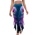 thumbnail image 1 of Gibobby Leggings para mujer Pantalones de mujer a la moda con estampado de escamas de pescado, pantalones ajustados(B,XG), 1 of 5