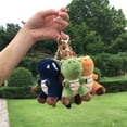 thumbnail image 5 of Dinosaur Plush Keychain Tyrannosaurus Rex Toy Pendant Bag Charm, 5 of 8