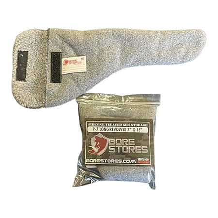Bore Stores Silicone-Treated 10 Barrel Revolver Case 16 Gray