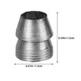 thumbnail image 2 of Masteelf 6pcs Iron Wedge For Hammer 13mm Hammer Handle Splitting Wedge Axe Handle Iron Wedge Iron Axe Wedge Axe Installation Supplies, 2 of 7