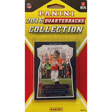 2016 Panini NFL Football Quarterbacks Collection Special Edition Factory Sealed 10 Card QB Set Including Peyton Manning, Tom Brady, Russell Wilson, Aaron Rodgers and