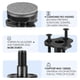 thumbnail image 2 of Patas Niveladoras Ajustables, Kit de Tuercas en T con Rosca de 3/8 de Pulgada-16, Niveladores de Muebles, Patas de Mesa, Niveladores de Patas Resistentes, Paquete de 4, 2 of 8