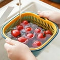 thumbnail image 6 of 6-Piece Kitchen Washing Bowl Set - Double Layered, Drain Strainer, Food-Grade , Multifunctional, 6 of 6