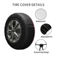 thumbnail image 4 of Kll God Bless America Patriotic Star Tire Cover,Universal Wheel Tire Cover For Trailer, Rv, Suv, Truck,Camper And Many Vehicle,(16 Inch), 4 of 7