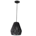 thumbnail image 4 of BRIGHTFUFU Black Ceiling Light Pendant Light Woven Design Decoration 1Pack, 4 of 7