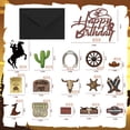 thumbnail image 4 of Cake Toppers Pretyps 46 Piezas Decoraciones de Cumpleaños Vaqueras, 4 of 7