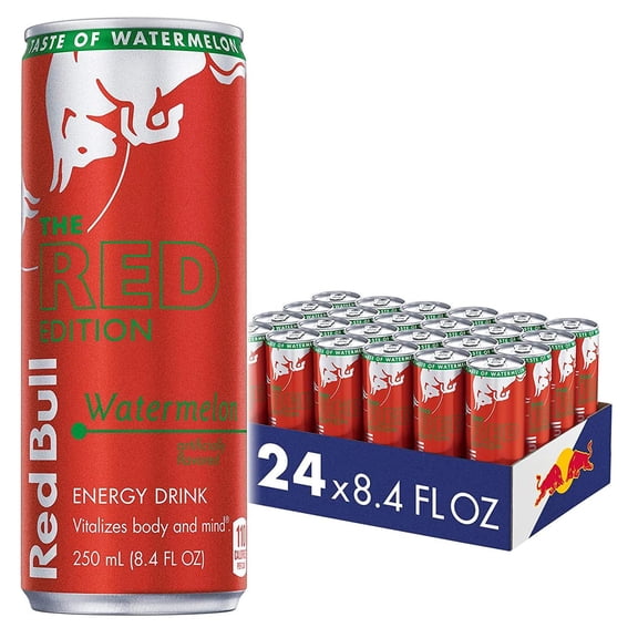 Pack de 24 Energizante Red Bull Edition Sandia 250 ml
