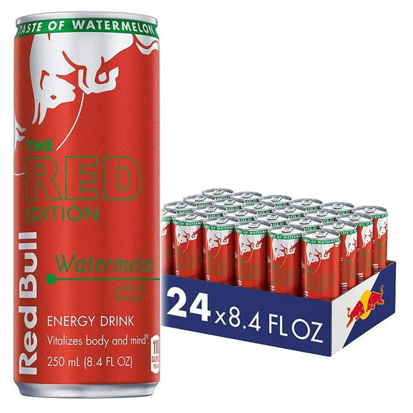 Pack de 24 Energizante Red Bull Edition Sandia 250 ml