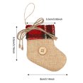 thumbnail image 2 of Festive Hanging Ornament Fabric Decorations for Seasonal Home Display, 2 of 5