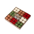 thumbnail image 2 of Xihbxyly Bolas de Lana Navideñas, Juego de Decoración Multicolor, Caja de 36 Piezas, Versátil para Árboles de Navidad, Bodas y Fiestas, Fácil de Colgar, Tamaño 7.87 X 7.87 X 1.97 Pulgadas, 2 of 7