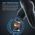 thumbnail image 3 of Rodillera de compresión POWERLIX: la mejor rodillera para el dolor de rodilla para hombres y mujeres. Soporte para correr, baloncesto, voleibol, levantamiento de pesas, gimnasio, entrenamiento y depor, 3 of 5
