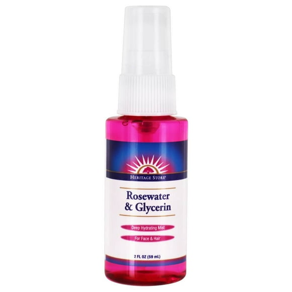 Heritage - Hydrating Facial Mist Rosewater & Glycerin - 2 fl. oz.