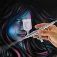 thumbnail image 6 of 3 Tip 2 Plastic Gravity Cup Pro DUAL-ACTION AIRBRUSH Set Kit Hobby Paint Tanning, 6 of 6