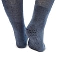 thumbnail image 3 of Doctor's Choice Gripper Socks, Non-slip Diabetic, Full Cushioned, Non-Binding, 3pk, Denim, Extra Large, Men's Shoe Size 12-15, 3 of 11