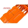 thumbnail image 2 of (8 Pack) Interlocking Tire Skates for Tow Truck Wrecker Rollback Carrier Safety Orange, 2 of 9