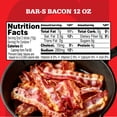 thumbnail image 4 of Bar‑S Naturally Hardwood Smoked Bacon, 100% Pork, 12oz, 4 of 4