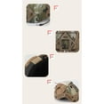 thumbnail image 2 of Camouflage Helmet Cover With Quick Adjustable Buckle Airsoft Helmet Case Outdoor Equipment (helmet Not Included), 2 of 9