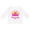 thumbnail image 3 of Inktastic Summer Enjoy the Sunshine Panama City Florida in Pink Boys or Girls Long Sleeve Toddler T-Shirt, 3 of 5