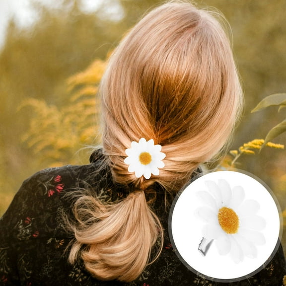 FRCOLOR 10 Pcs Girls Hair Accessories Simulated Little Daisy Clip Daily