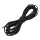 thumbnail image 1 of Cordón de goma tubular hueco Uxcell, 5.5 yardas, cuerda elástica de 2 mm con agujero de 1.2 mm para manualidades, negro, 1 of 1