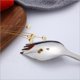 thumbnail image 1 of 2 en un Tenedor de material acero inoxidable Spork Cubiertos Utensilios Combo Cocina Plata BLESIY Spork de acero inoxidable, 1 of 8