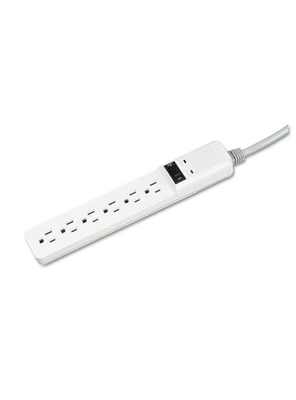 Fellowes 99012 6.0 Feet 6 Outlets 450 Joules Surge Protector
