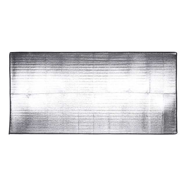 Colchoneta plegable de EVA para dormir, de aluminio, impermeable, para acampar al aire libre, 2 x 2 m