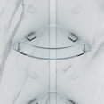 thumbnail image 6 of Dreamwerks Monaco 36 in. W X 36 in. D X 75 in. H Round Shower Stall Kit with Base and Walls in Brushed Nickel, 6 of 8
