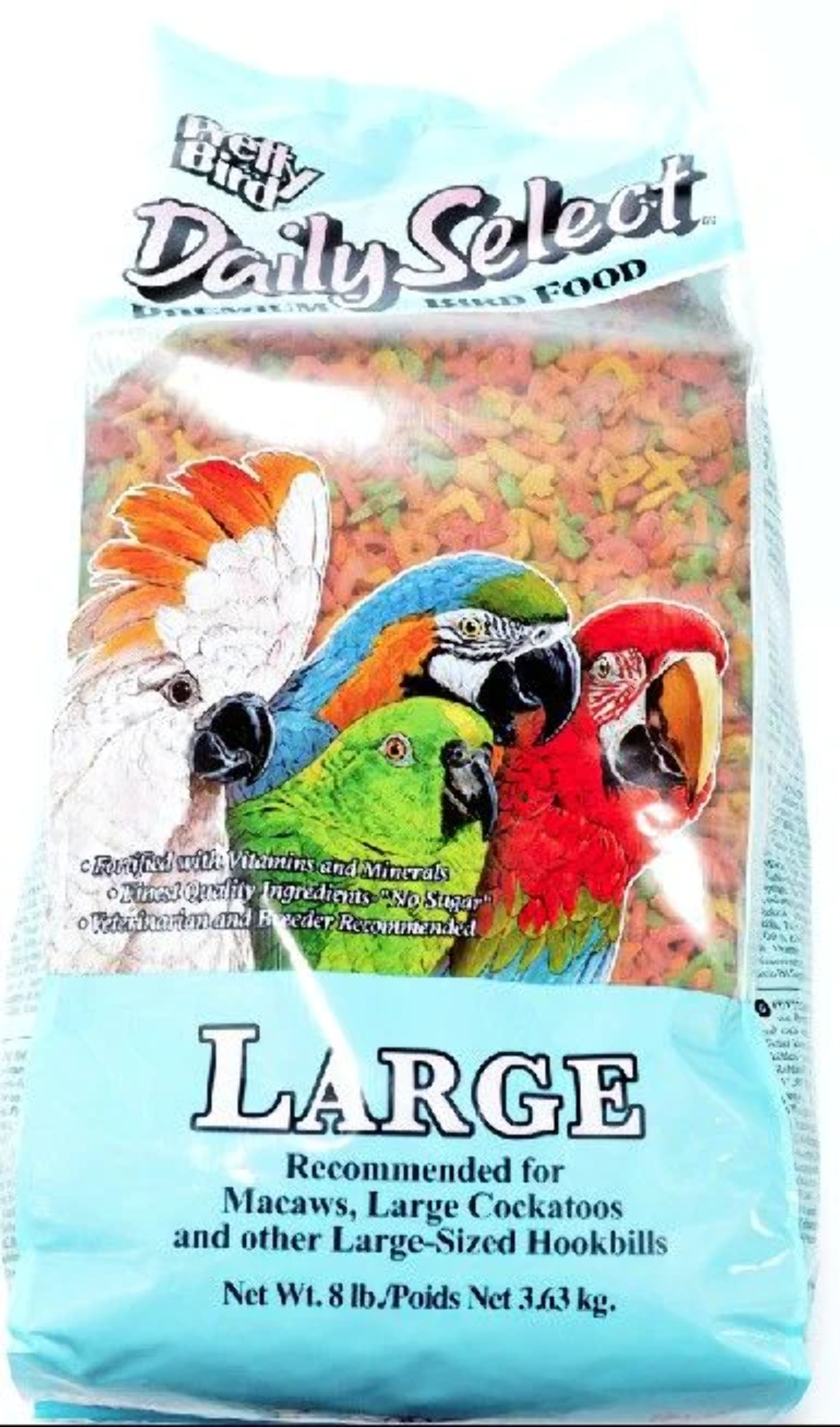 Pretty bird hot sale parrot food