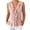 Pink, variant on XINXIAOO Women Casual Tank Top Elegant Sleeveless Blouse with Ruffled for Casual Top Summer Daily Wear, Size XL