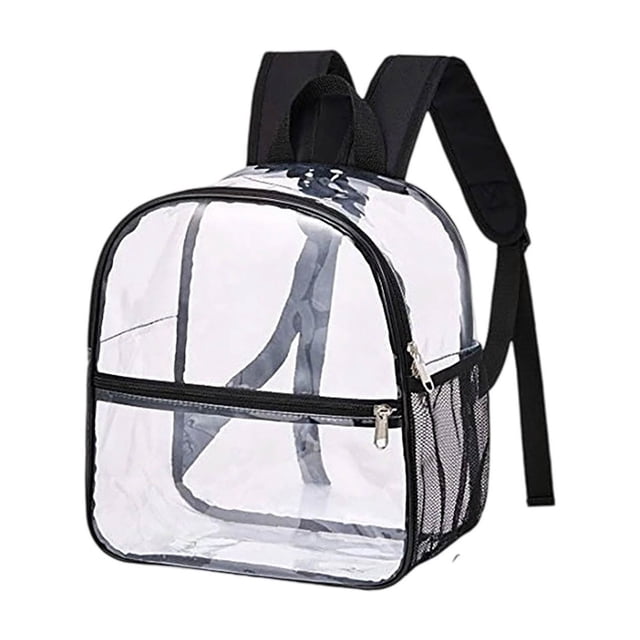 Sac à Dos Transparent Grande Capacité Léger pour Voyage Randonnée École Collège Travail Ordinateur Portable Design Durable