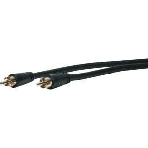 25FT RCA VIDEO CABLE STANDARD SERIES LIFETIME WARANTY