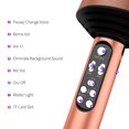 thumbnail image 2 of Wireless Karaoke Microphone with LED Lights 2-in-1 Handheld BT Mic Speaker Support TF Card Playing, 2 of 8