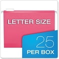 thumbnail image 6 of Reinforced Hanging File Folders, Letter Size, Pink, 1/5 Cut, 25/BX (4152 1/5 PIN), 6 of 8