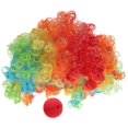 thumbnail image 1 of Clown Dress Up Wig Nose Sets Funny Decor Wig Creative Headdress for Kid Adult Child, 1 of 4
