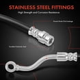 thumbnail image 4 of A-Premium Rear Driver Outer Brake Hydraulic Hose Compatible with Kia Models - Forte 2010-2013, Forte5 2012-2013, 2.0L 2.4L - Replace# 587371M300, 4 of 8