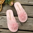 thumbnail image 6 of Ramiter Womens Flip Flops Sandals for Plantar Fasciitis Relief – Lightweight, Cushioning, Shock-Absorbing Thong Sandals for Walking, Foot Pain & All-Day Comfort Pink,7, 6 of 7